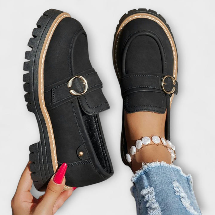 Edelina | Refined Round Loafers