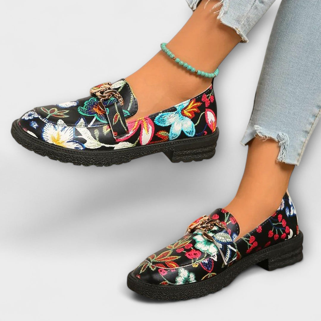Kourtney | Elegant Multicolored Loafers