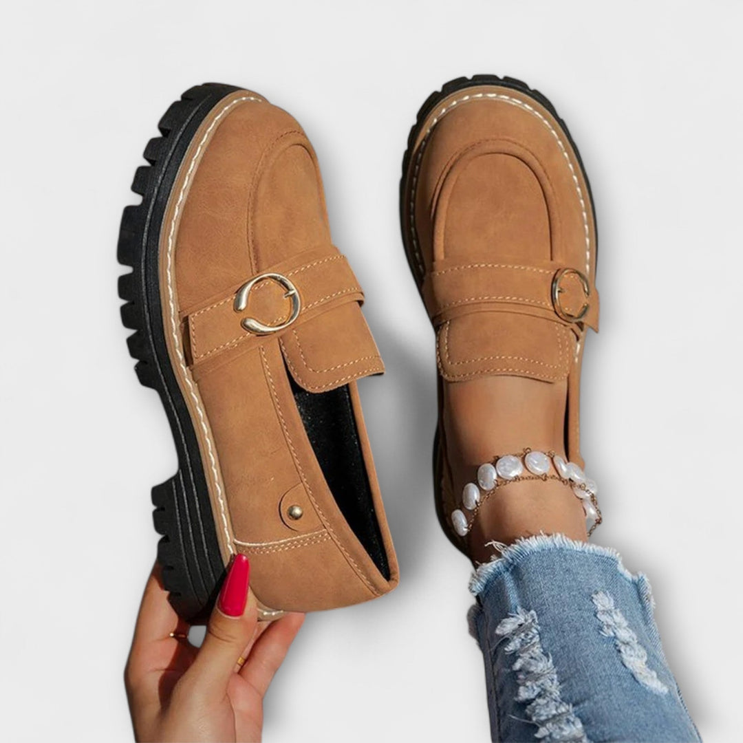 Edelina | Refined Round Loafers