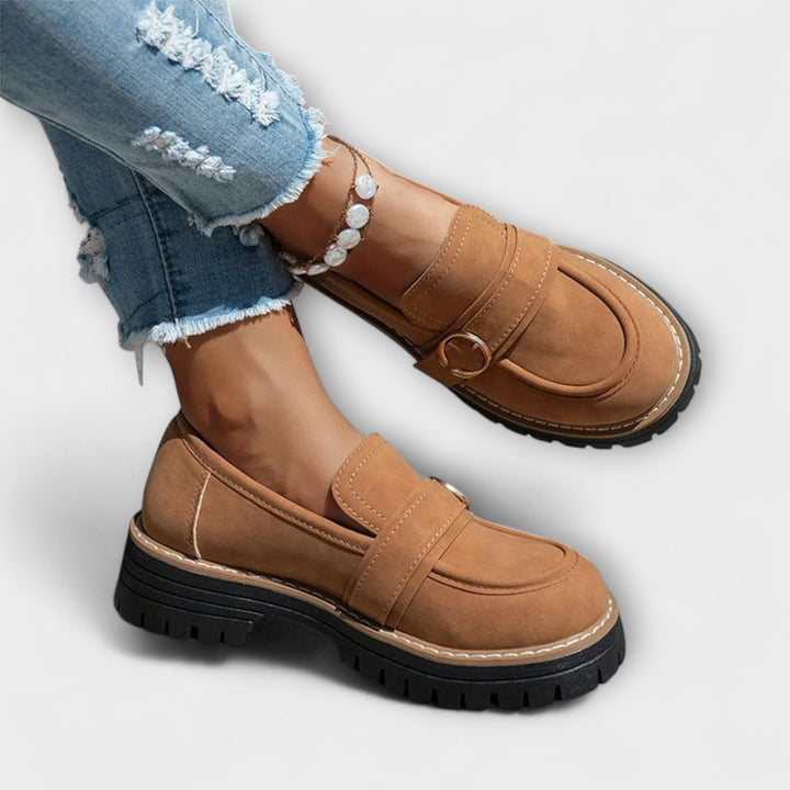 Edelina | Refined Round Loafers