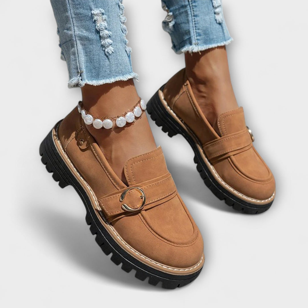 Edelina | Refined Round Loafers