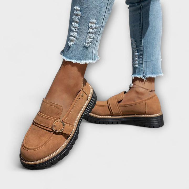 Edelina | Refined Round Loafers