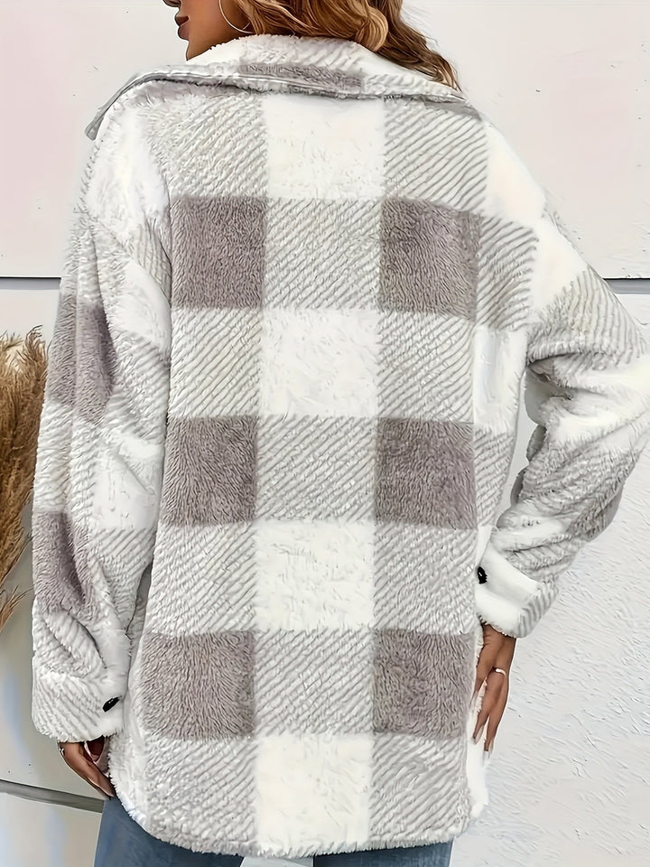 Lucienne | Cozy Blush Jacket