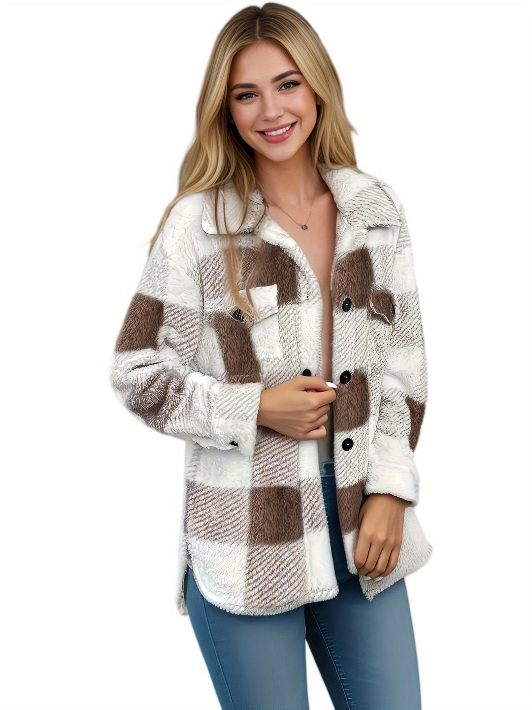 Lucienne | Cozy Blush Jacket