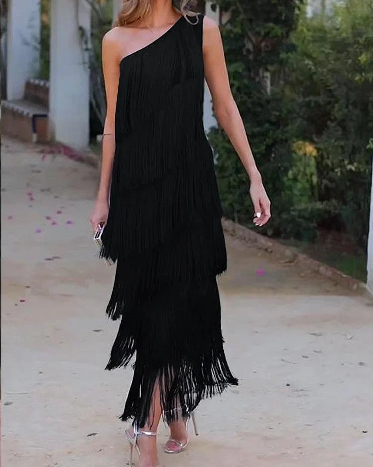 Poppy | Elegant off-the-shoulder dress