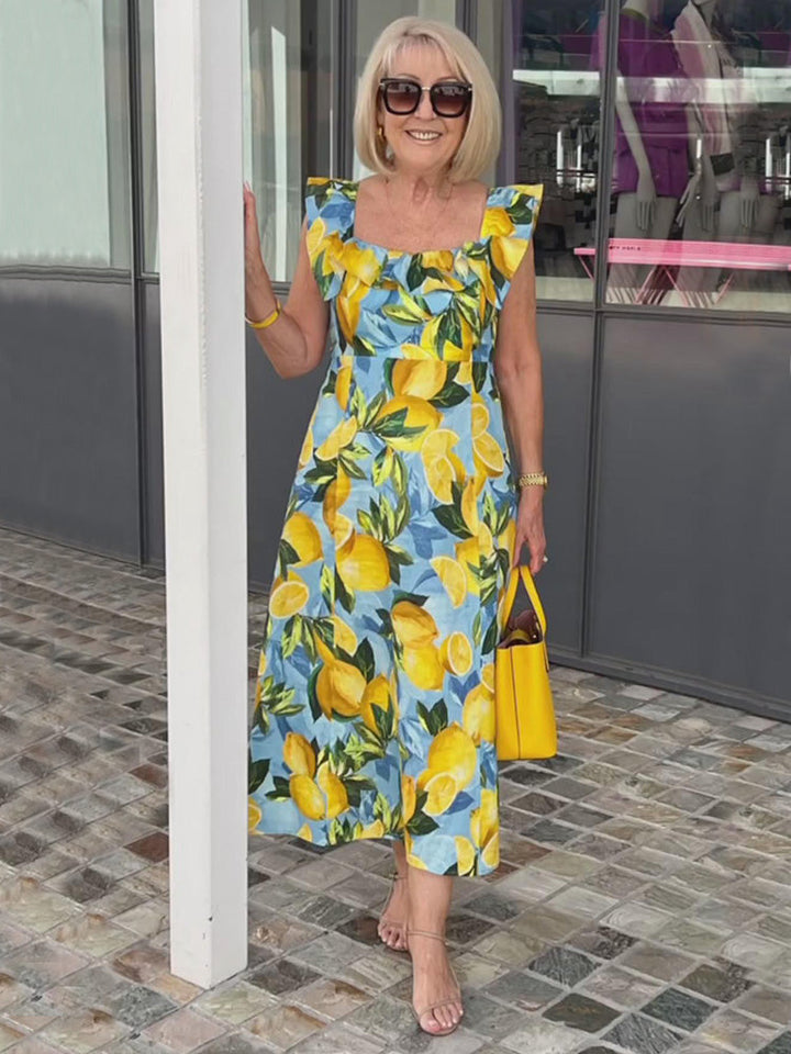 Edna | Summer Lemon Dress