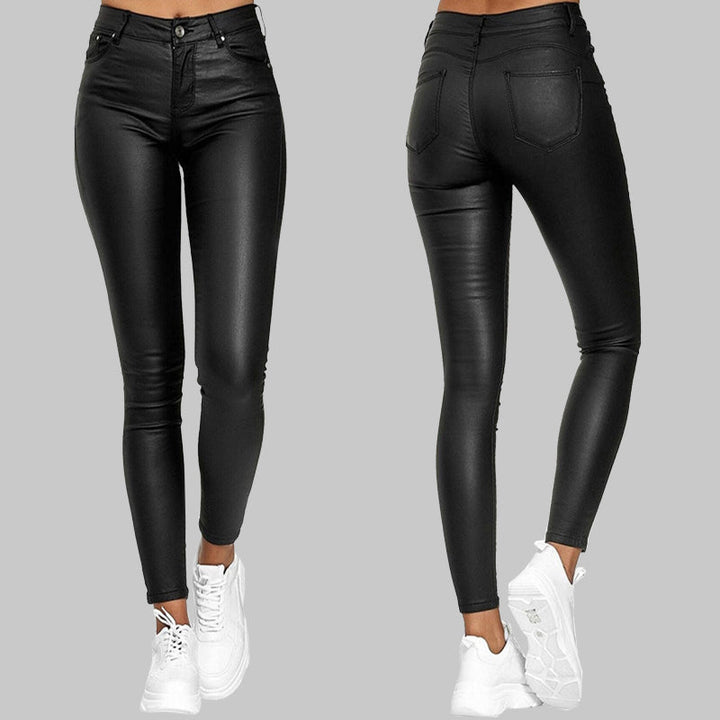 Natalie | Sleek Leather Pants