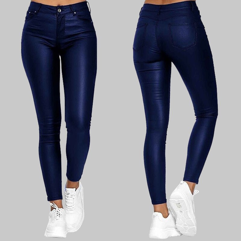 Natalie | Sleek Leather Pants