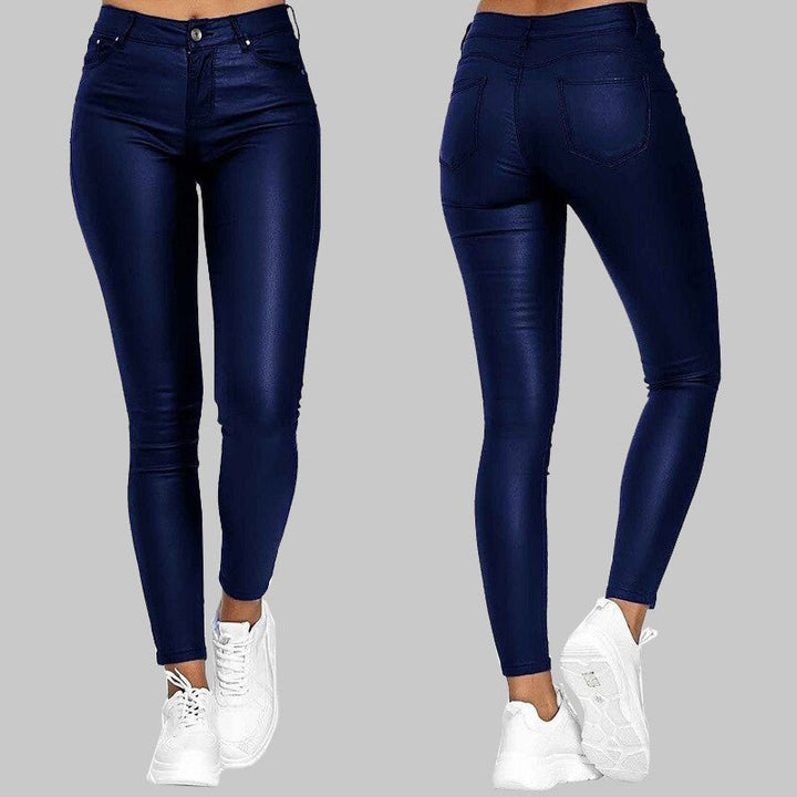 Natalie | Sleek Leather Pants