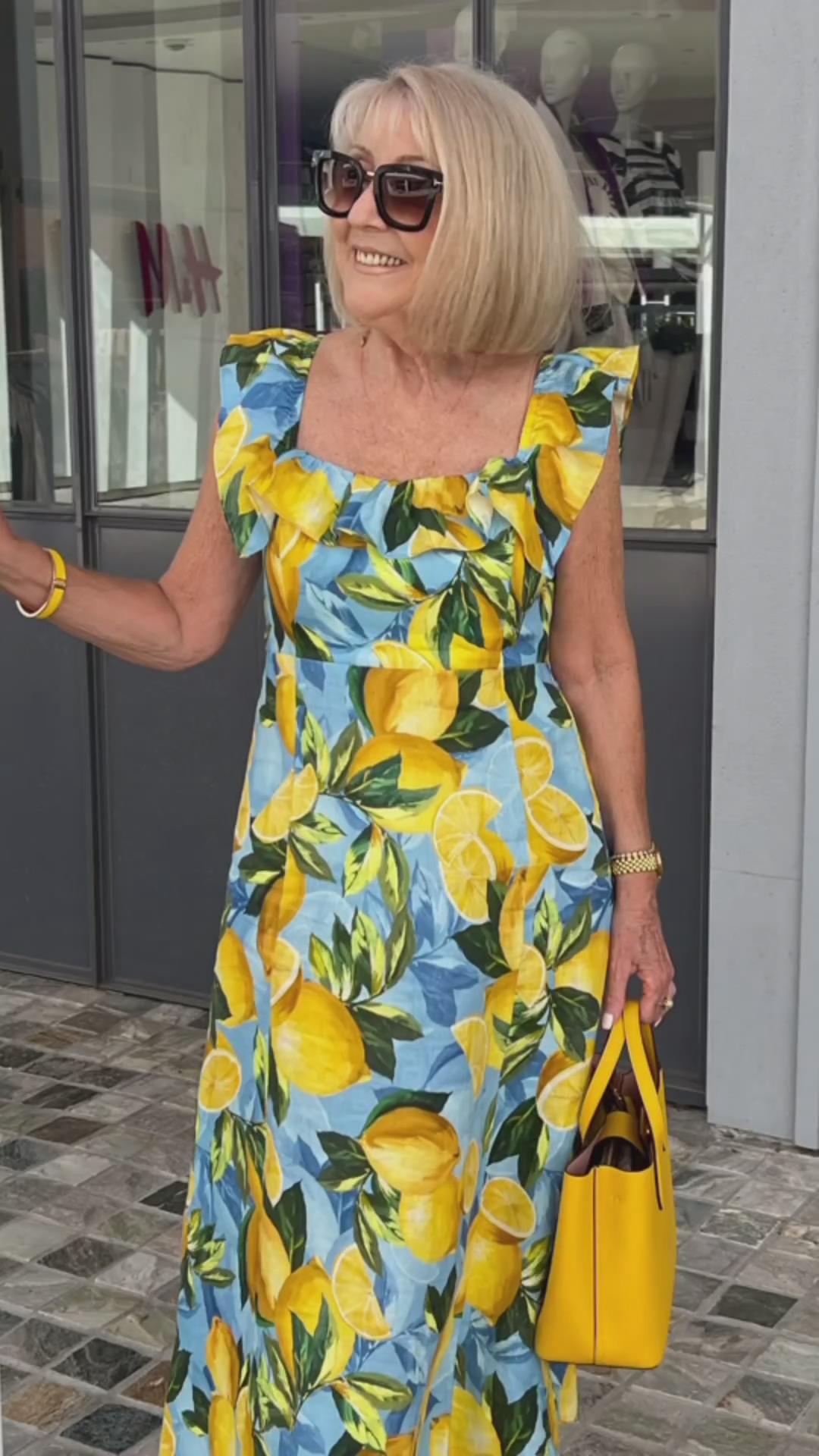 Edna | Summer Lemon Dress