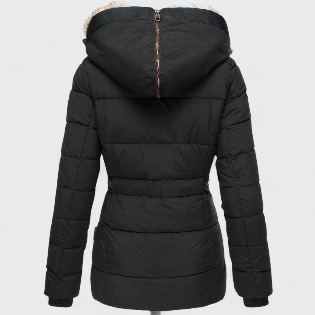 Léonie | Slim Fit Hooded Puffer Jacket