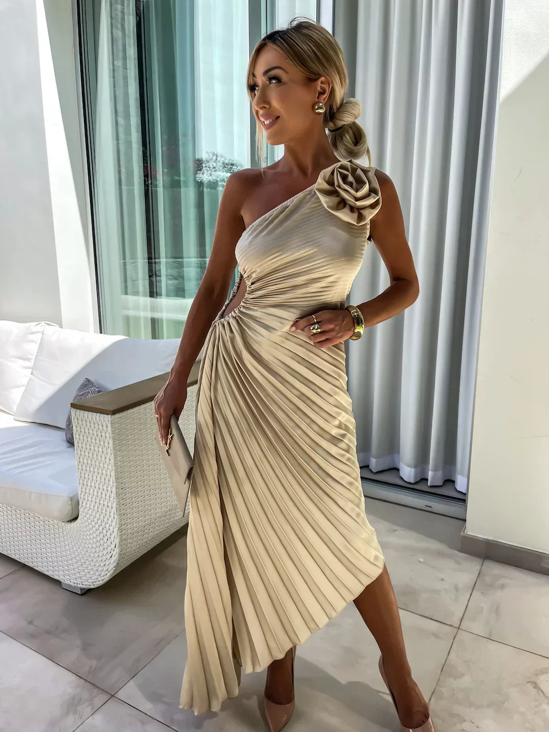 Lindey | Romantic Flower Dress