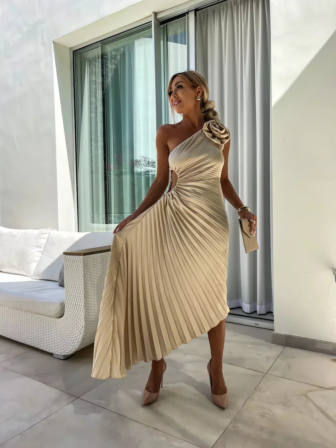 Lindey | Romantic Flower Dress