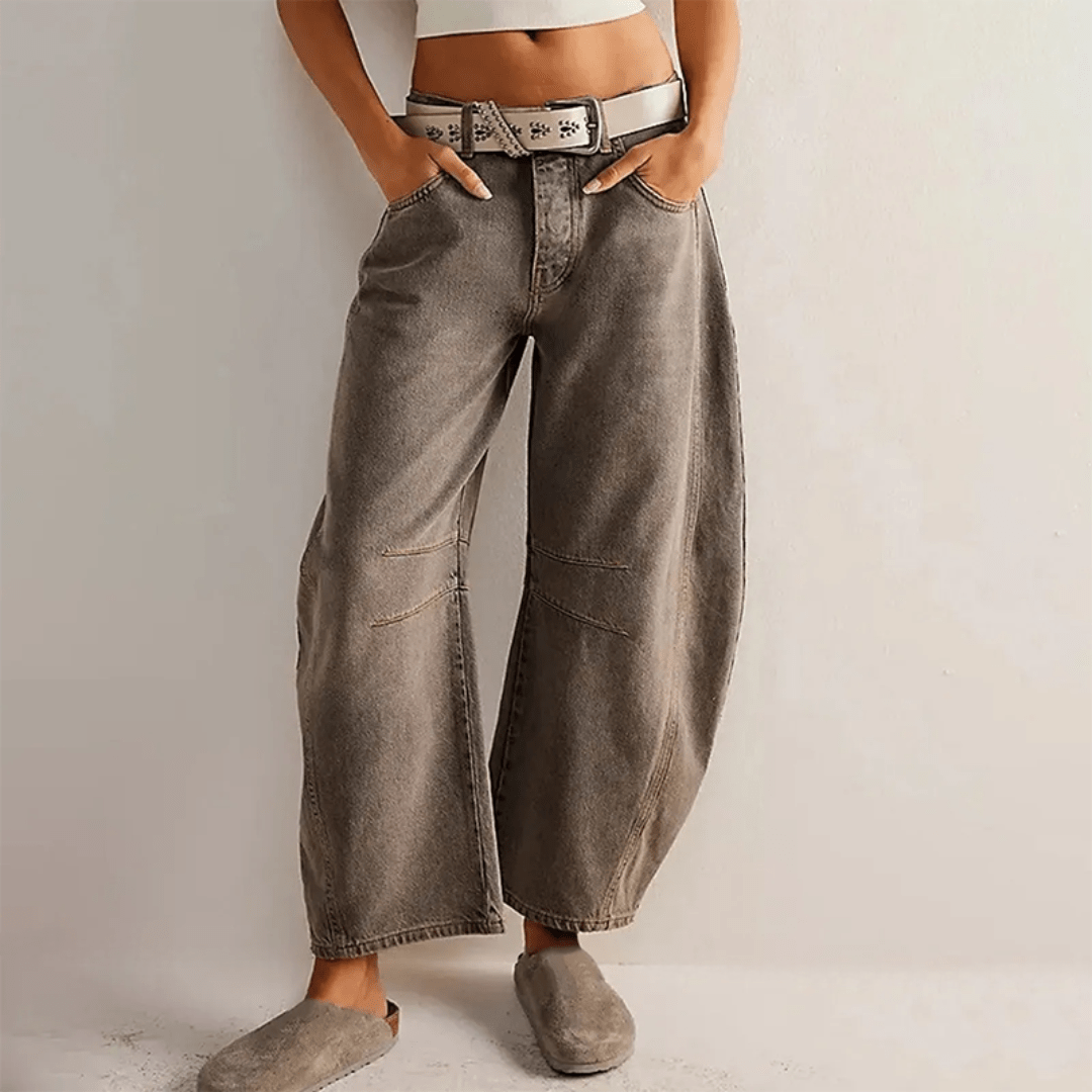 Elise | Trendy Loose-Fit Denim