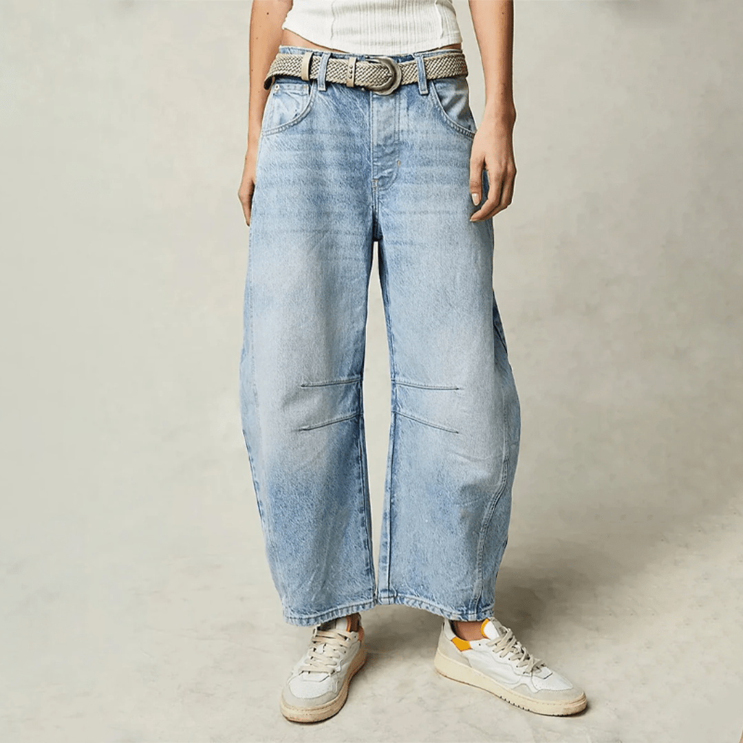 Elise | Trendy Loose-Fit Denim