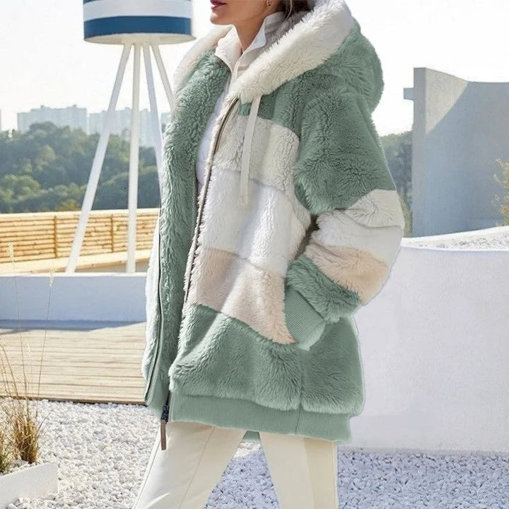 Corinne | Women’s Winter Hooded Zip Jacket