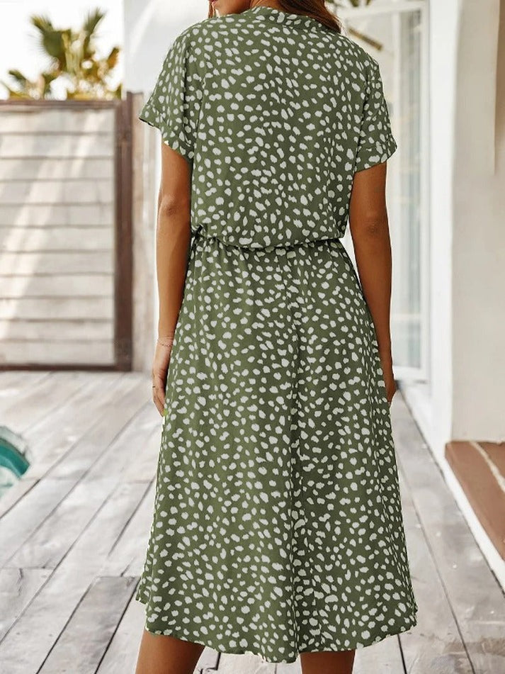 Leta | V-neck dress