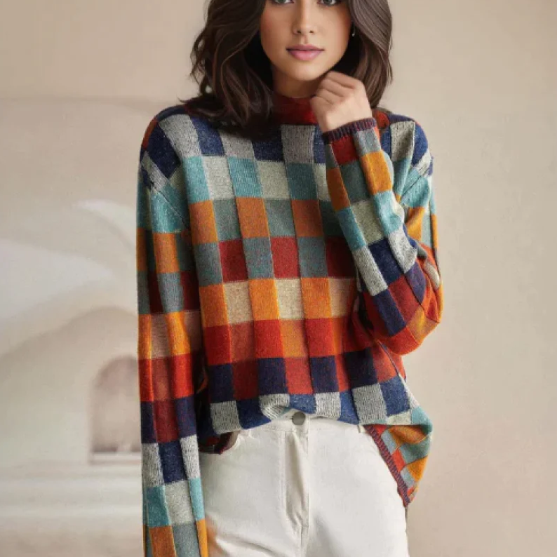 Lindsey | Patchwork in Cashmere Couture