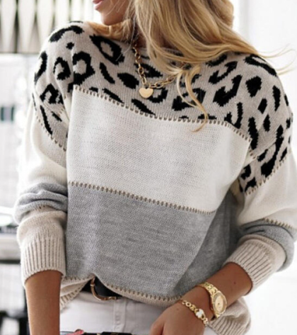 Leila | Leopard sweater