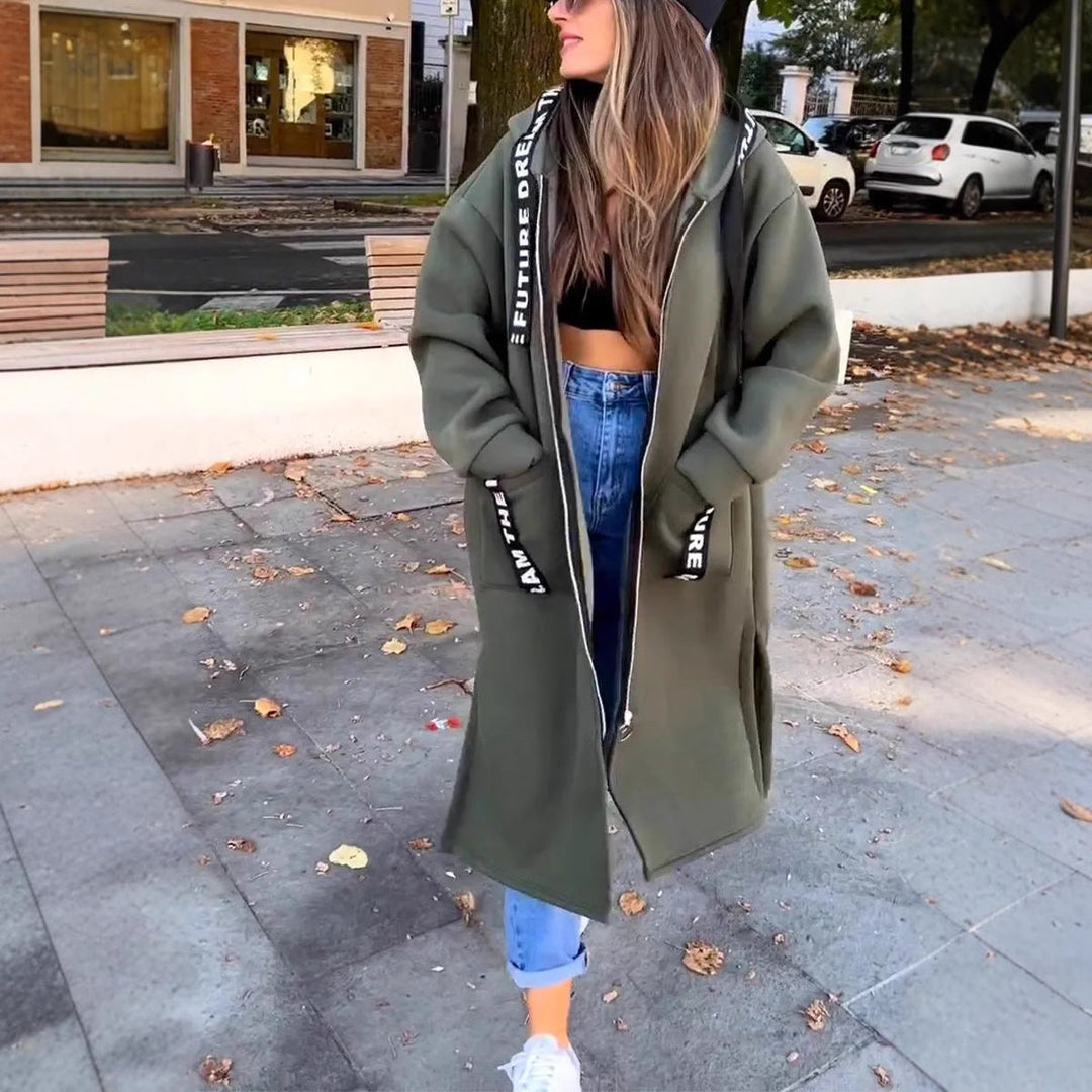 Sofía | Stylish Gabardine Trench Coat