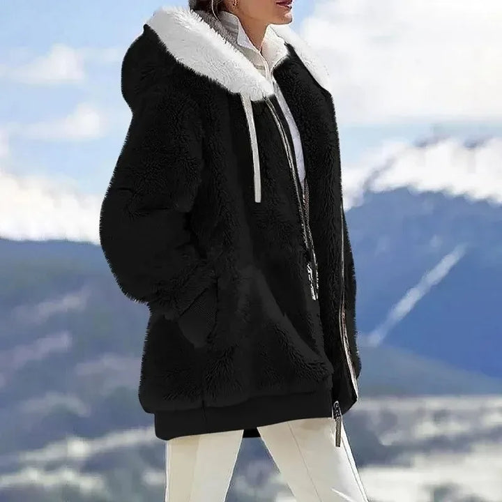Corinne | Women’s Winter Hooded Zip Jacket