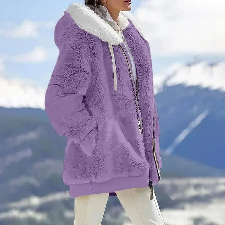 Corinne | Women’s Winter Hooded Zip Jacket