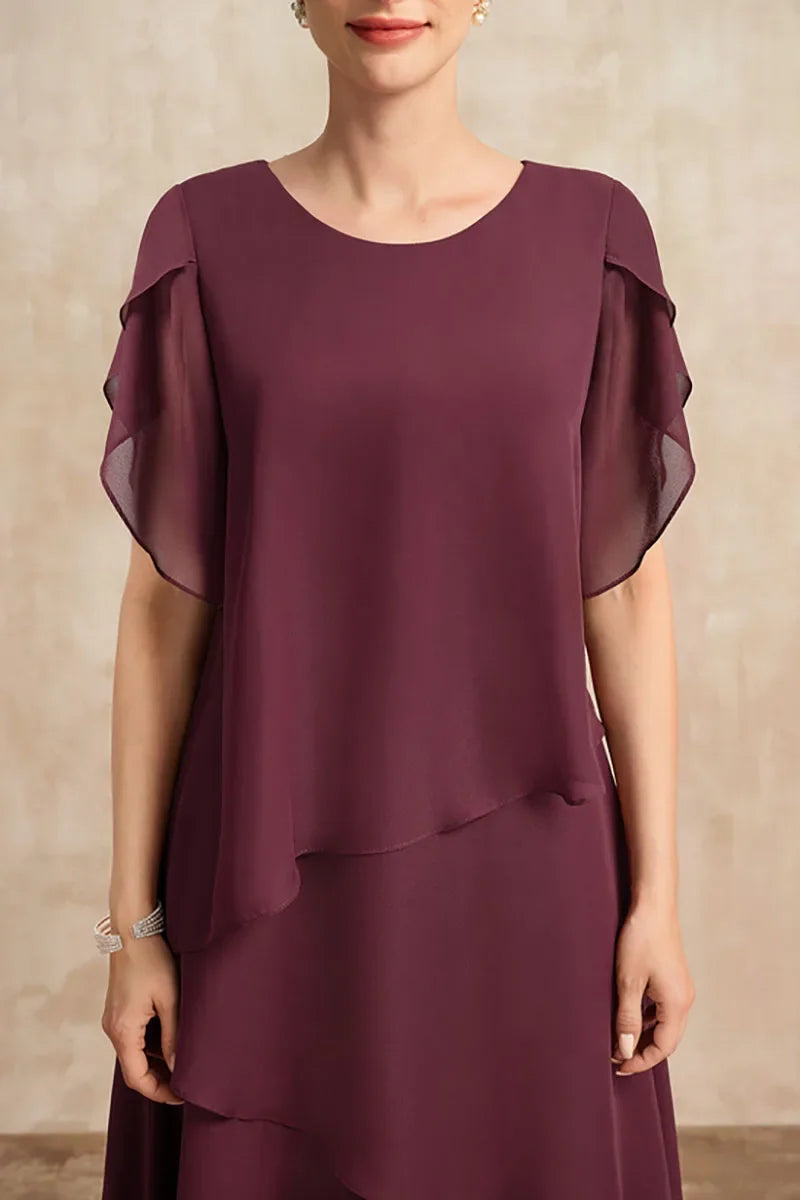 Lina | Classic Chiffon Dress