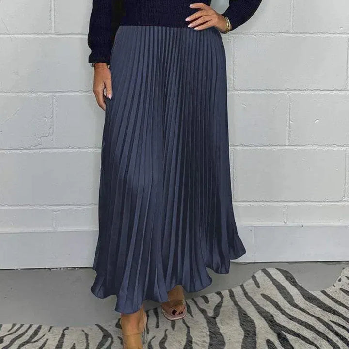 Graciela | Knit-Pleat Dress