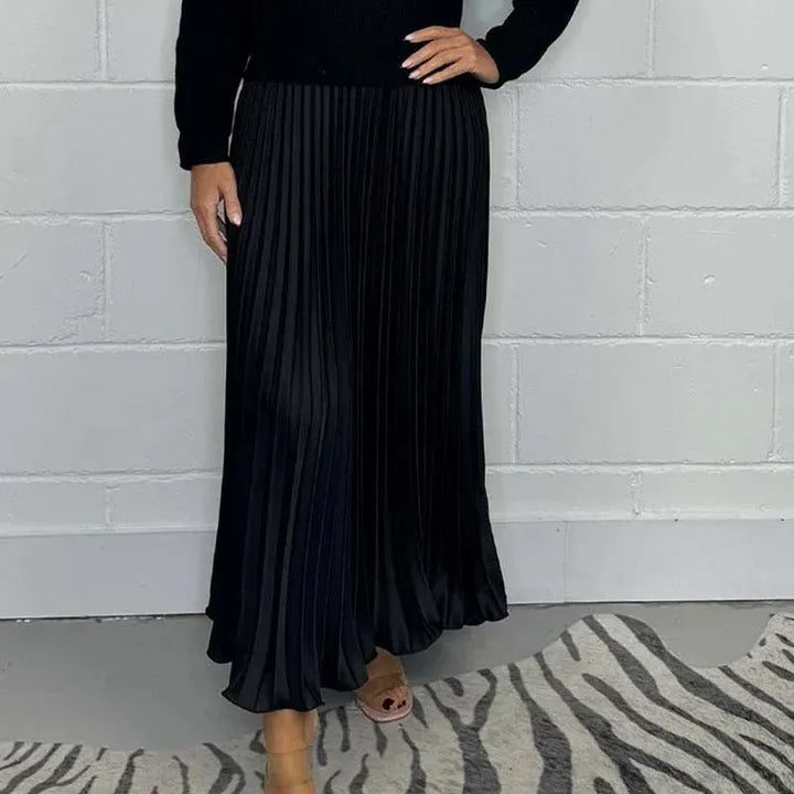 Graciela | Knit-Pleat Dress