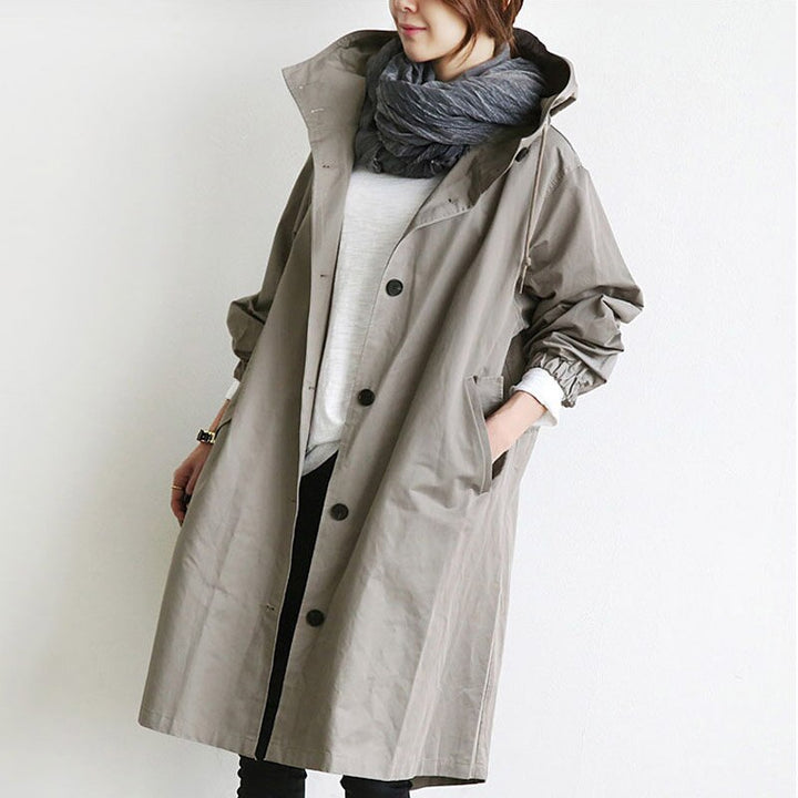 Avelaine | Refined, weatherproof trench coat