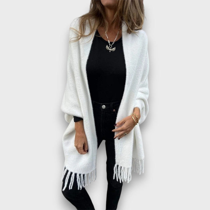 Alina | Elegant Fringe Cardigan