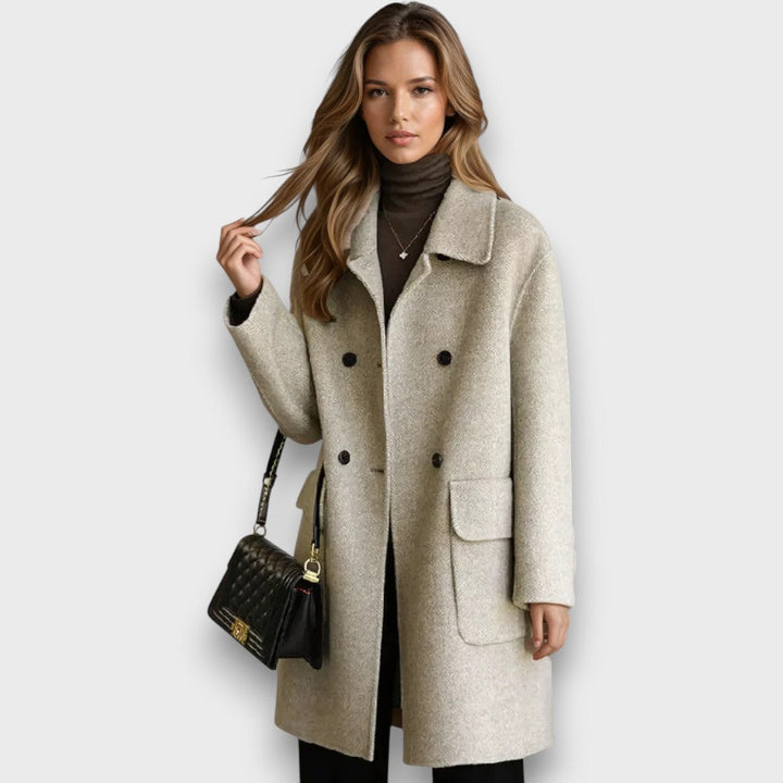 Colette | Classic Double-Breasted Coat