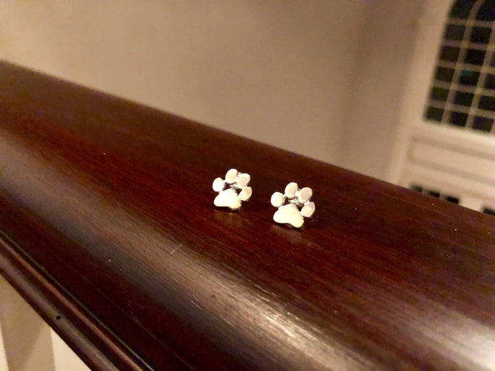 Hypoallergenic paw earrings 🐾