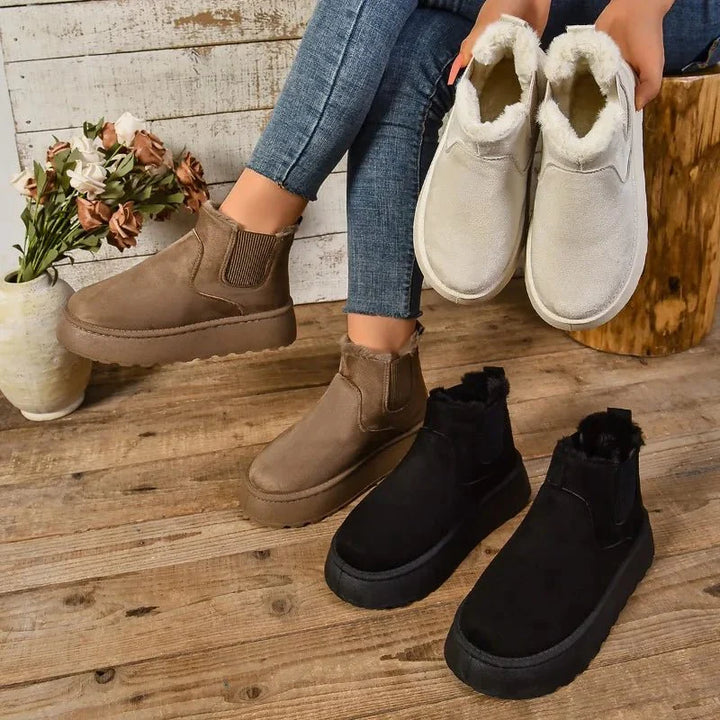 Cindy | Cozy Fleece-Lined Boots
