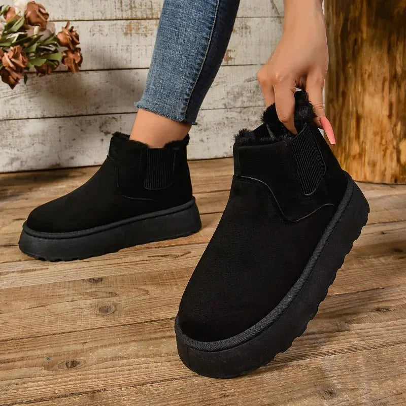 Cindy | Cozy Fleece-Lined Boots