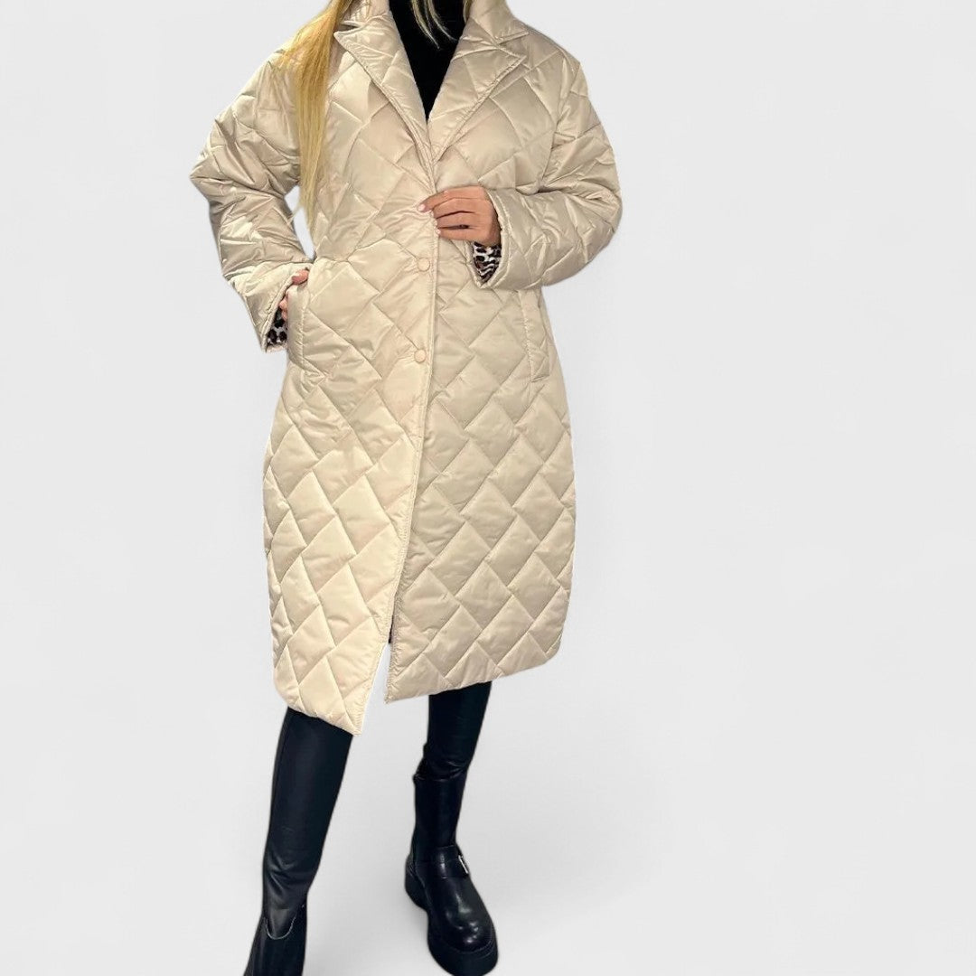 Victoria | Reversible Quilted Coat