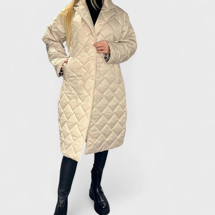Victoria | Reversible Quilted Coat