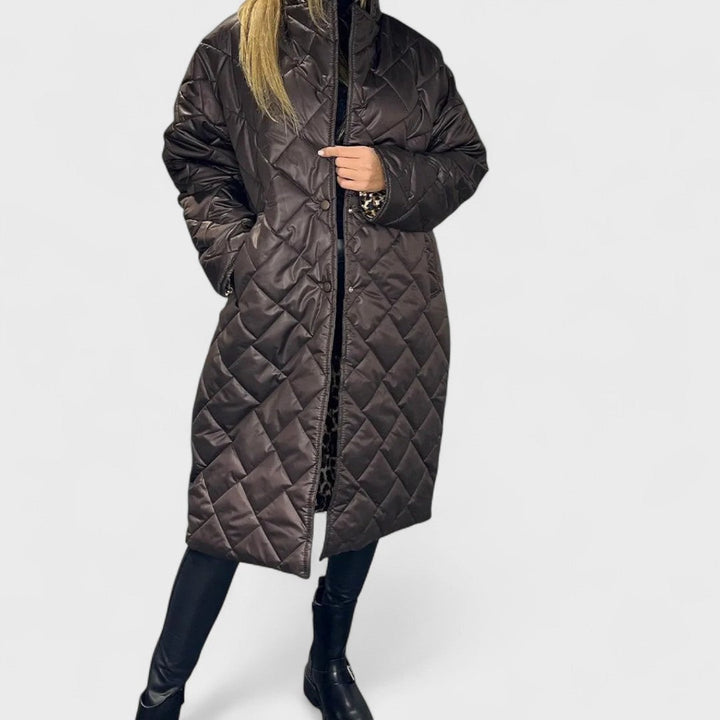 Victoria | Reversible Quilted Coat