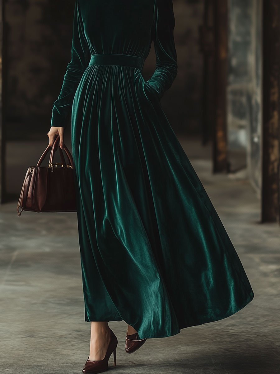 Yaneth | Faux Suède Dress