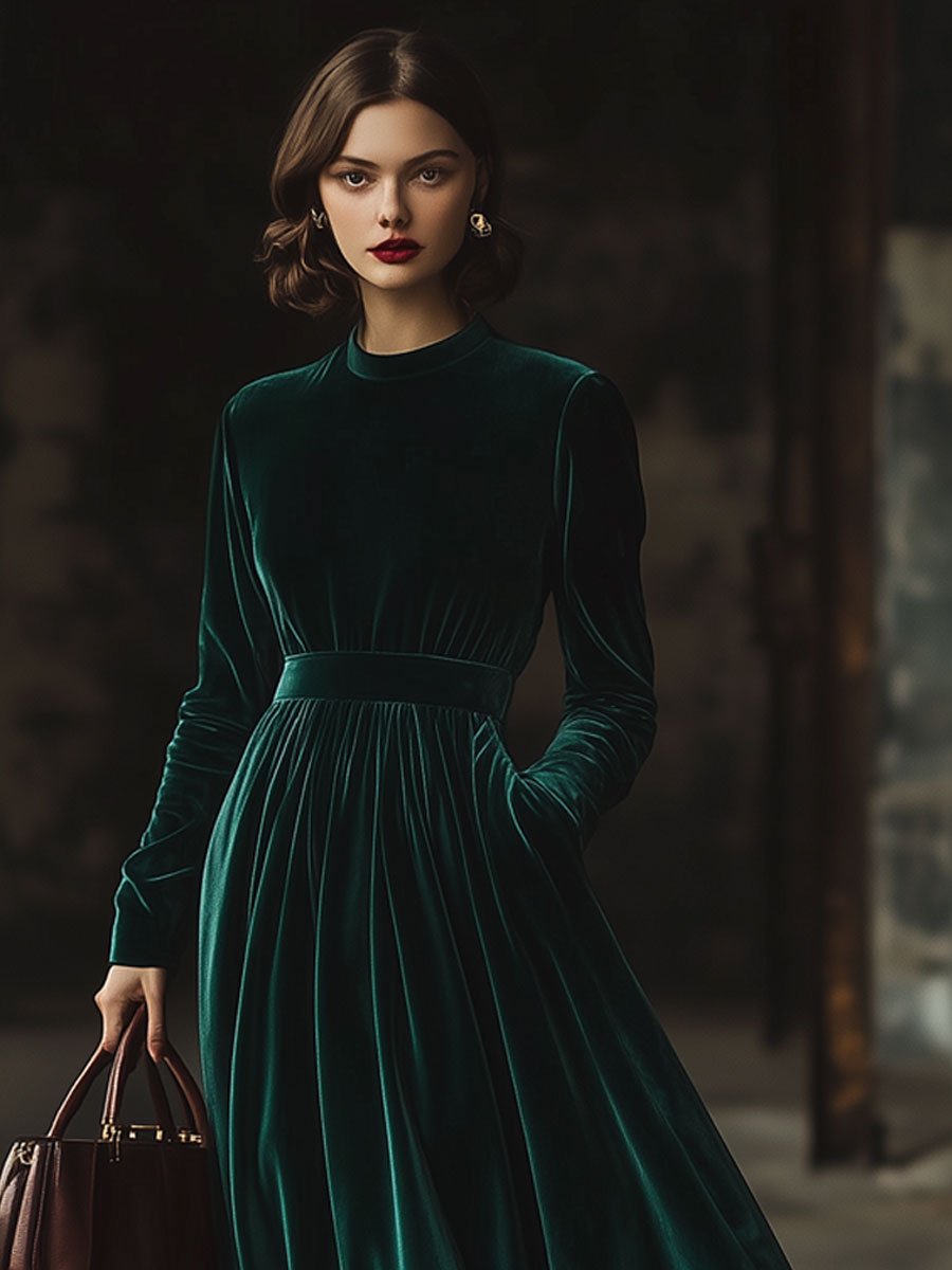Yaneth | Faux Suède Dress