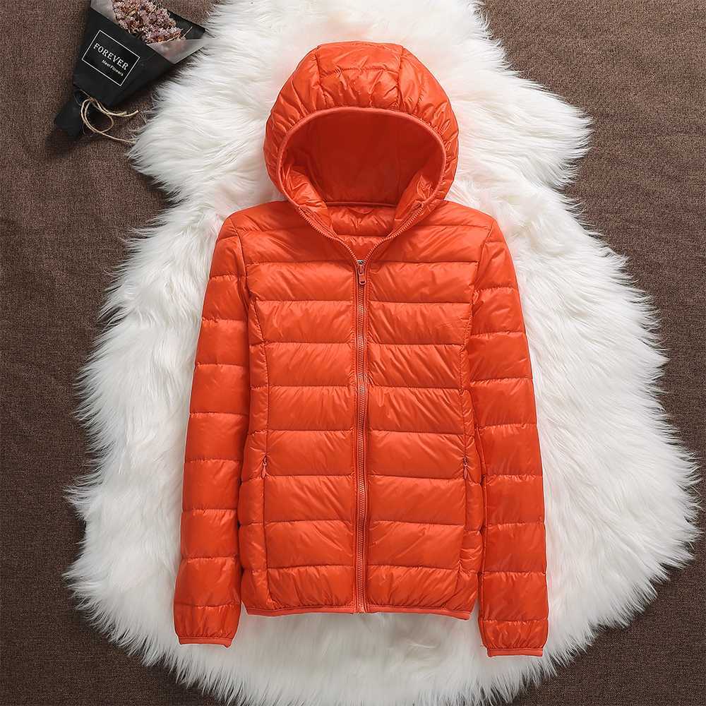 Helene | Jacket in white duck feathers