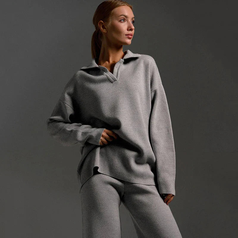 Women's Knitted Tracksuit