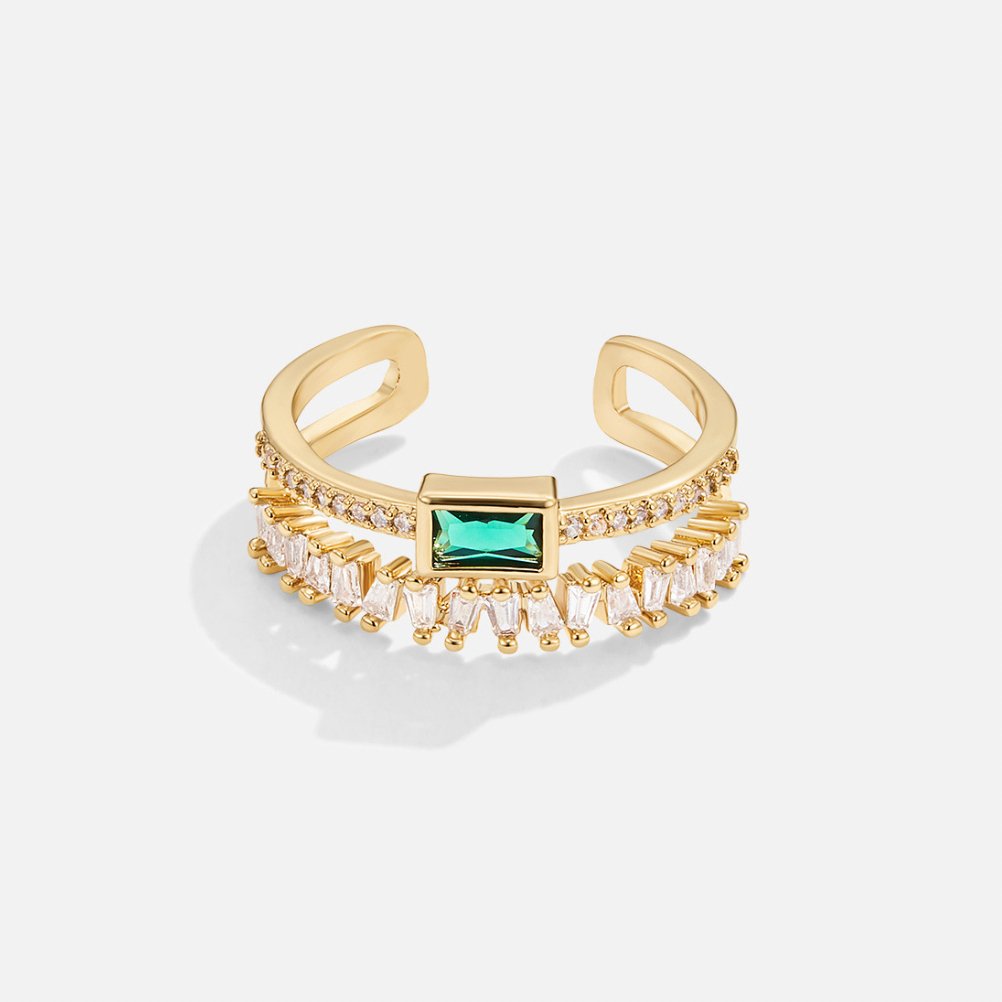 Sienna | Multi-Layer Crystal Ring