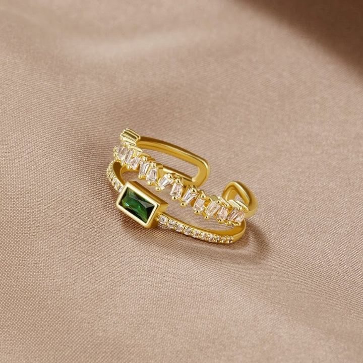 Sienna | Multi-Layer Crystal Ring