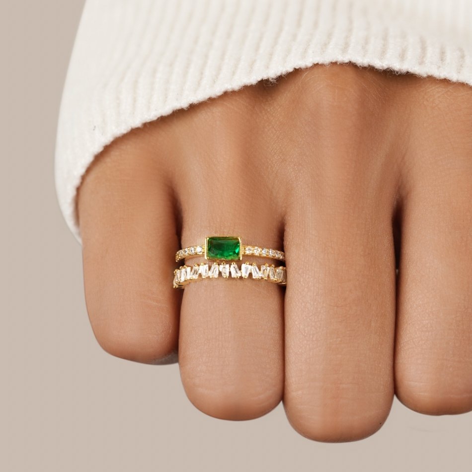 Sienna | Multi-Layer Crystal Ring