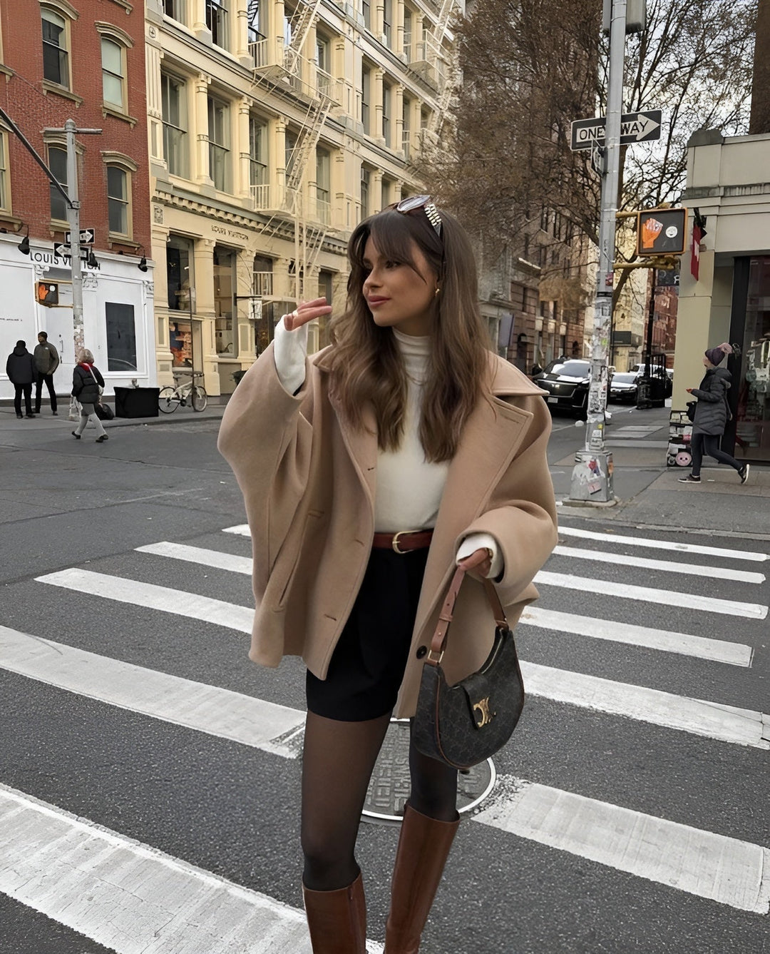 Ava | Trendy Oversized Wool Coat