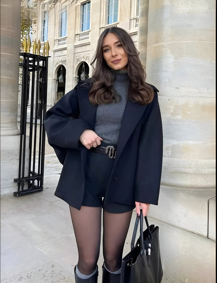 Ava | Trendy Oversized Wool Coat