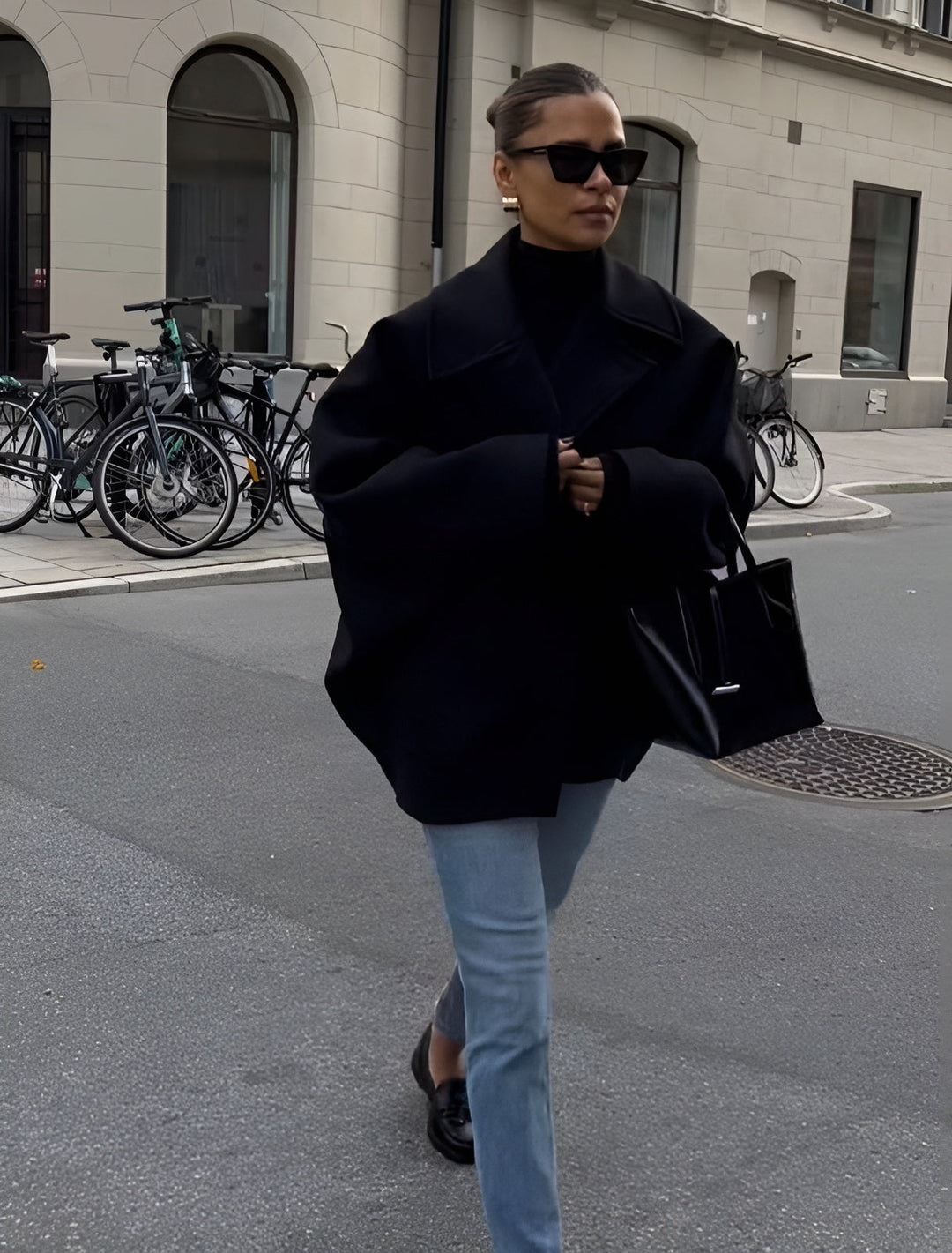 Ava | Trendy Oversized Wool Coat