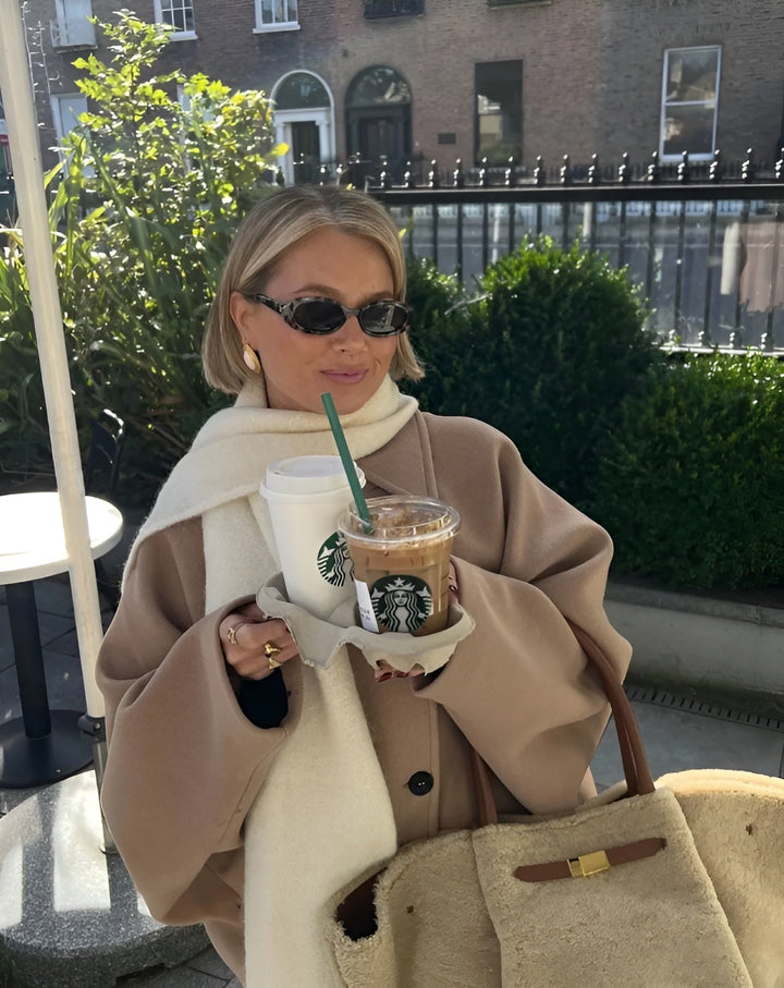 Ava | Trendy Oversized Wool Coat