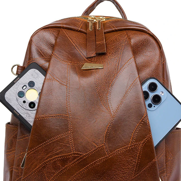 Selena | Elegant Leather Backpack for Women